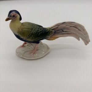 Vintage Made in‎ Germany Karl Ens Porcelain Pheasant Statue